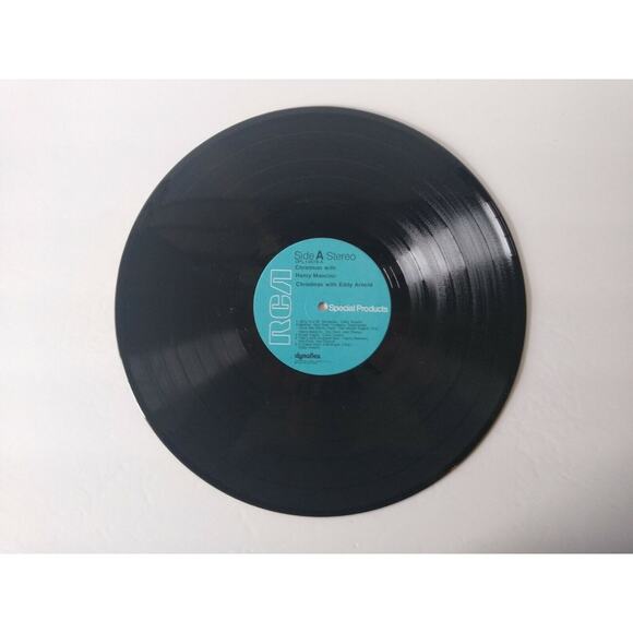 Christmas With Eddy Arnold / X-mas With Henry Mancini Vinyl LP Record Album 1974 - Picture 4 of 5